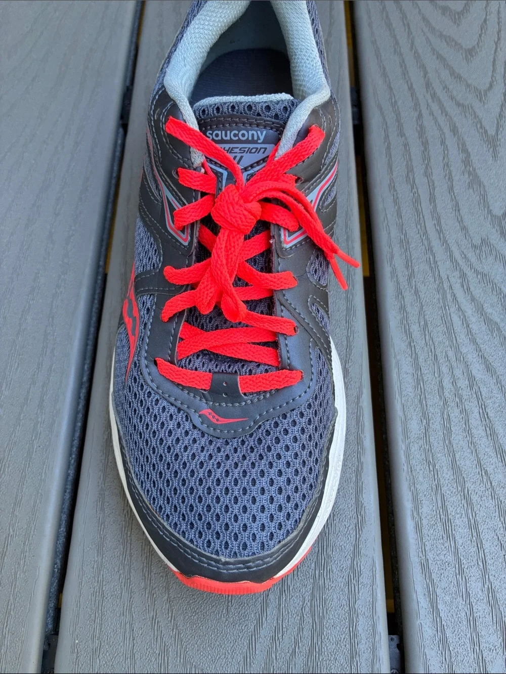 Saucony Cohesion 11 Women's Running Sneakers Grey Size 9